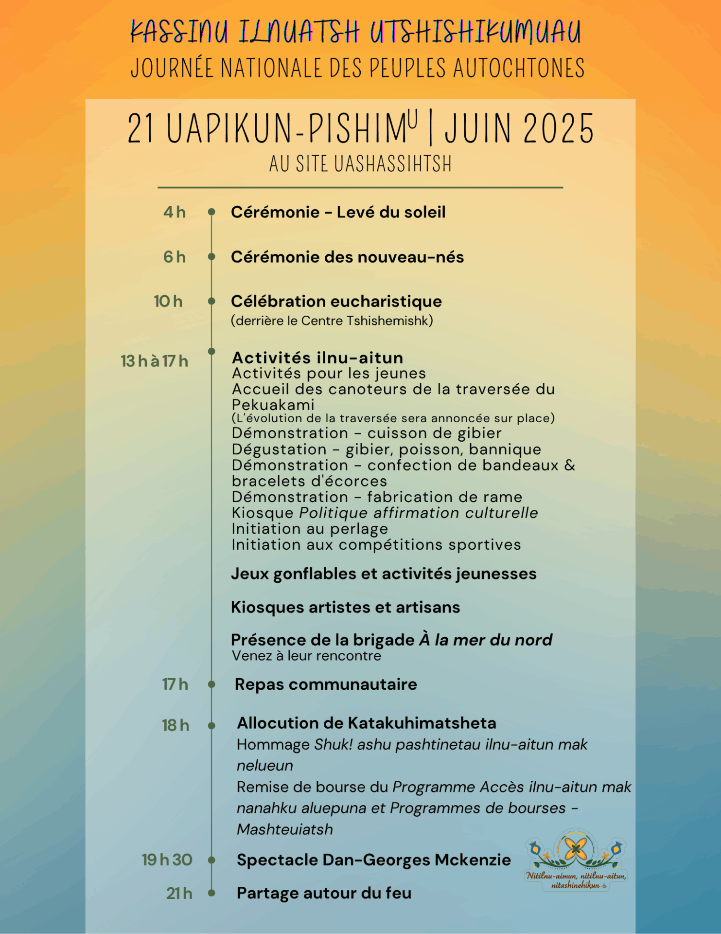 Journée nationale des peuples autochtones - Mashteuiatsh