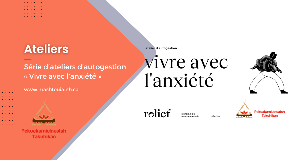 Ateliers : Vivre avec l’anxiété