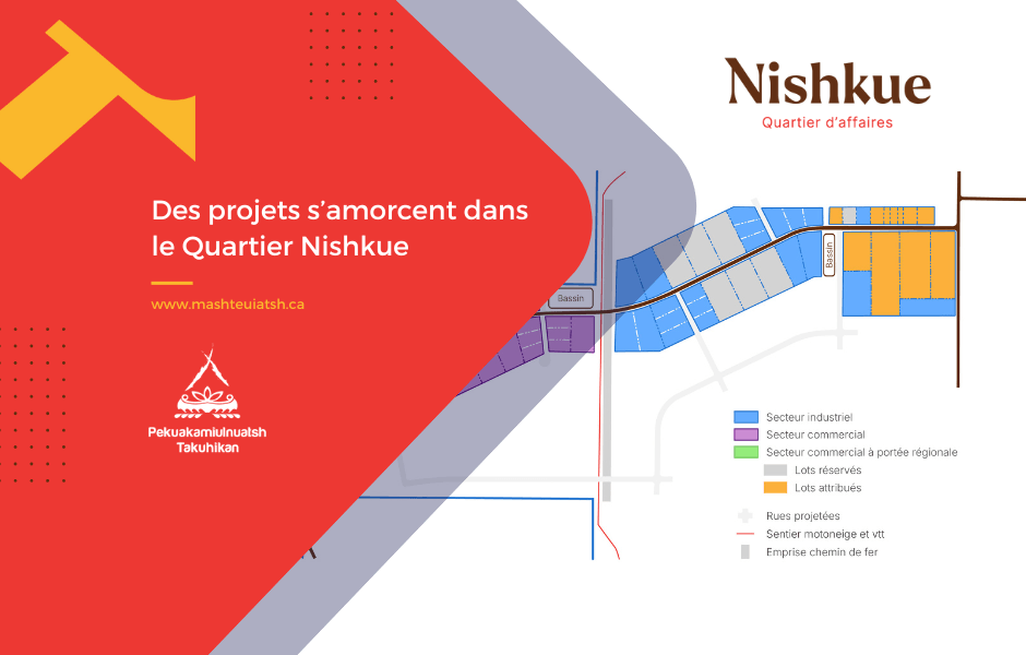 Des projets s’amorcent dans le Quartier Nishkue