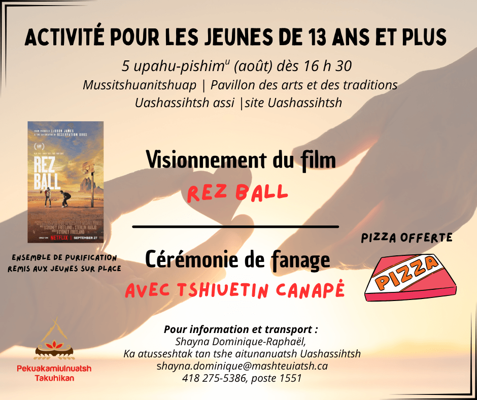 Activité dédié aux jeunes – Fanage, soirée cinéma et pizza