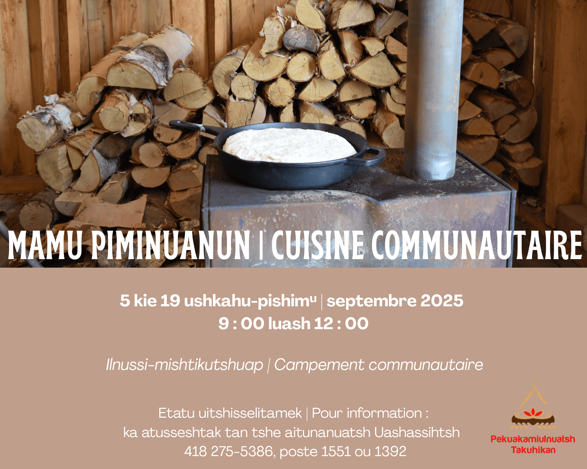 Cuisine communautaire | Mamu piminuanun