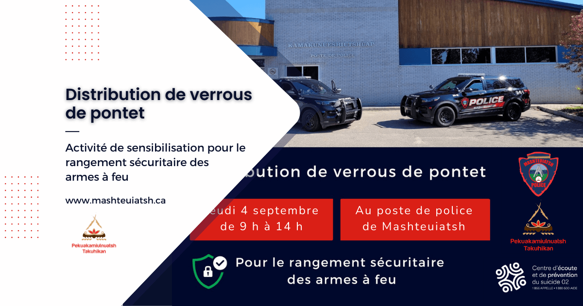 Distribution de verrous de pontet