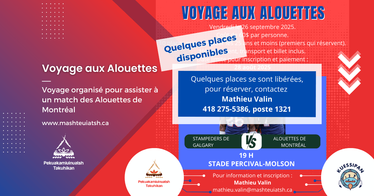 Voyage aux Alouettes de Montréal