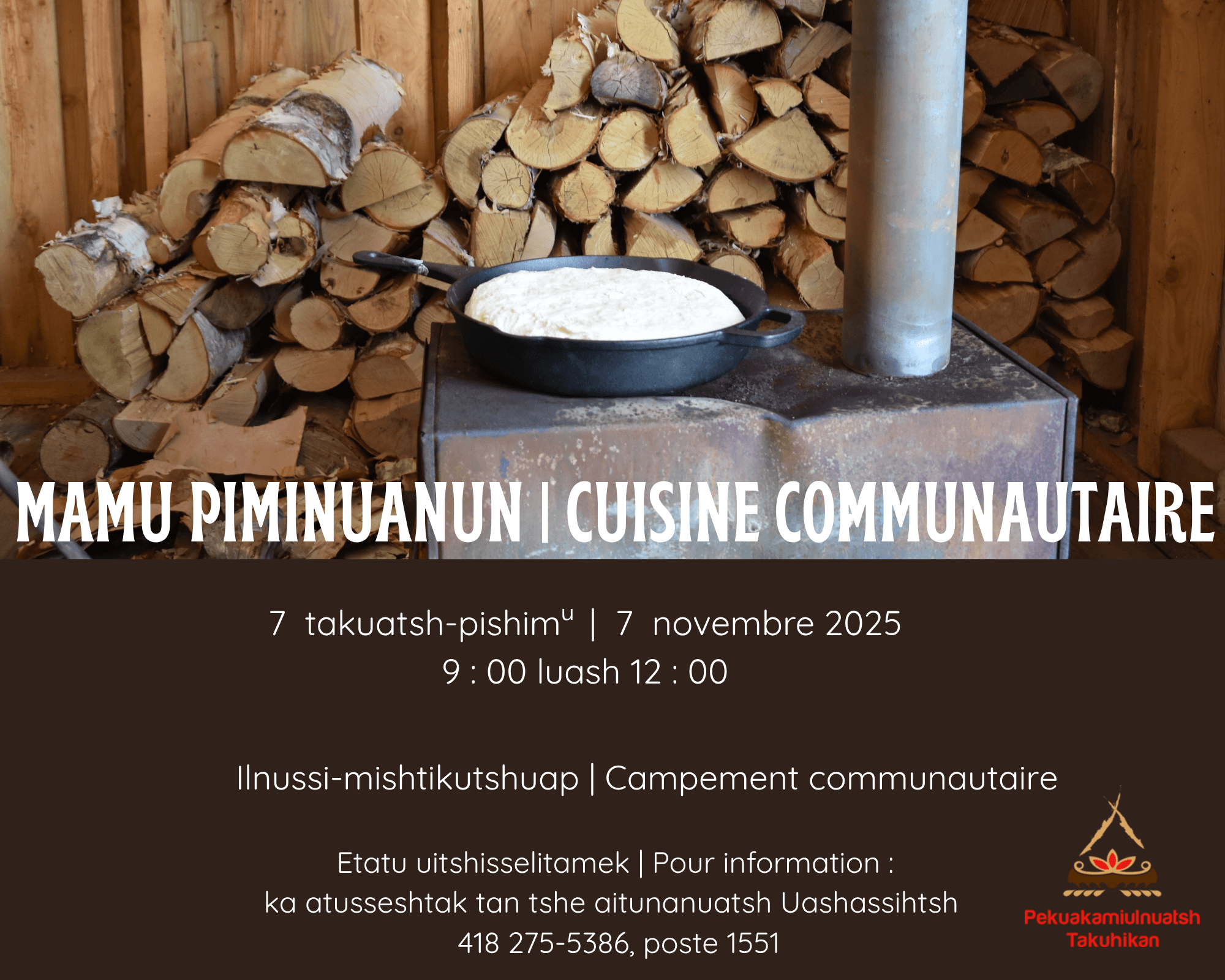 Mamu piminuanun | Cuisine communautaire