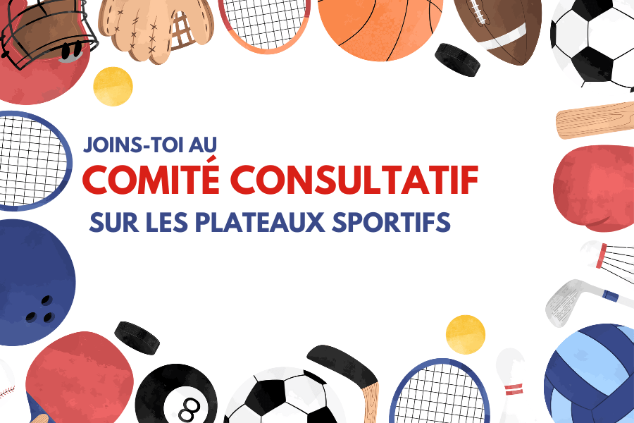 Rencontre pour former le comité consultatif sur les plateaux sportifs