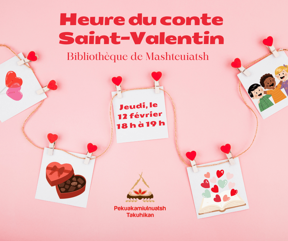 Heure du conte spécial St-Valentin