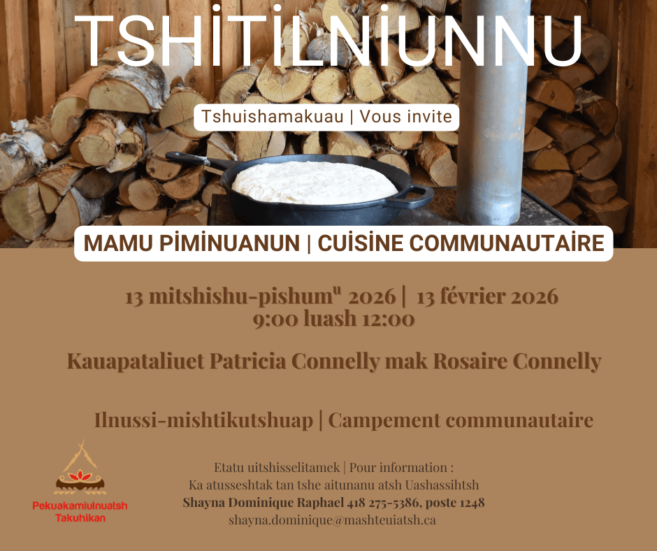 Mamu piminuanun | Cuisine communautaire