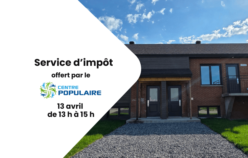 Service d’impôt avec le Centre populaire
