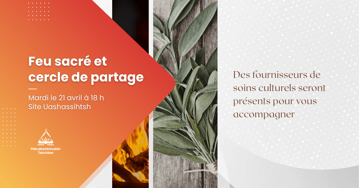 Feu sacré et cercle de partage
