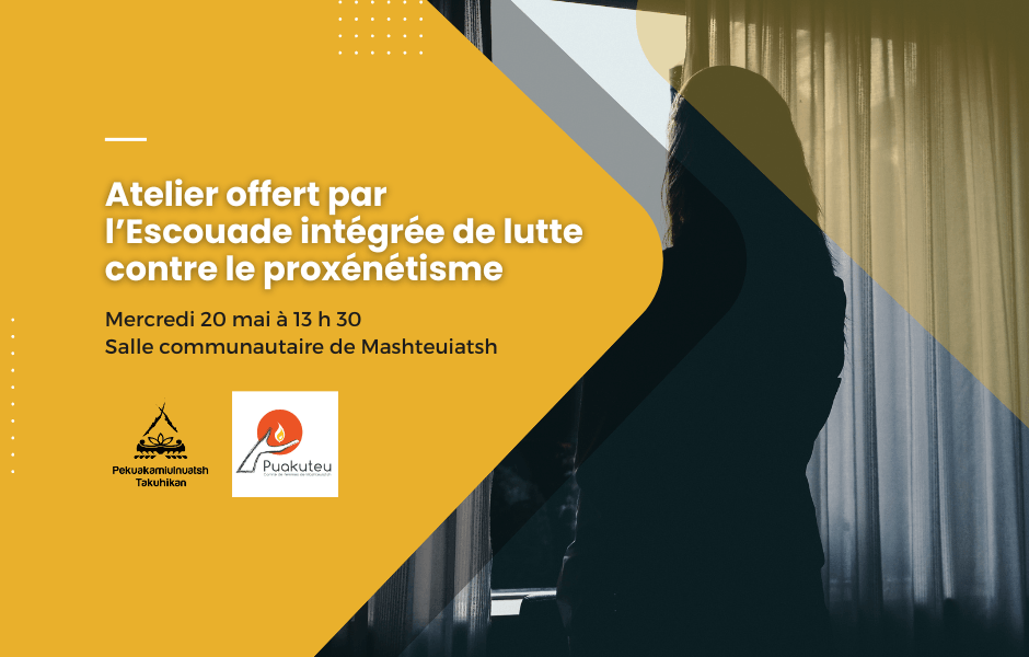 Atelier offert par l’Escouade intégrée de lutte contre le proxénétisme