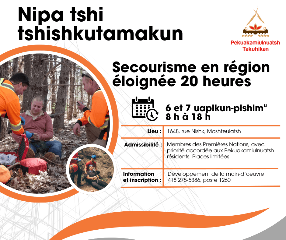 Formation Secourisme en région éloignée