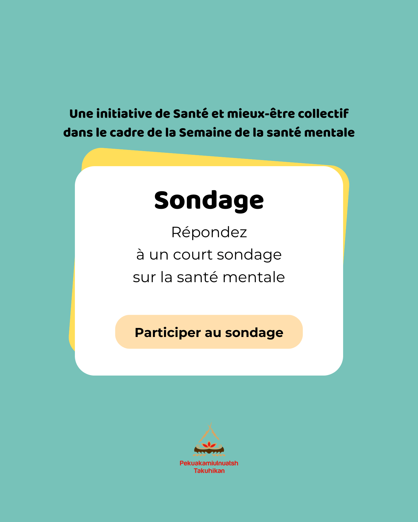 Sondage sur la santé mentale