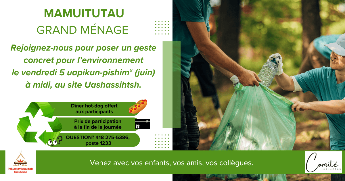 Mamuitutau – Grand ménage collectif