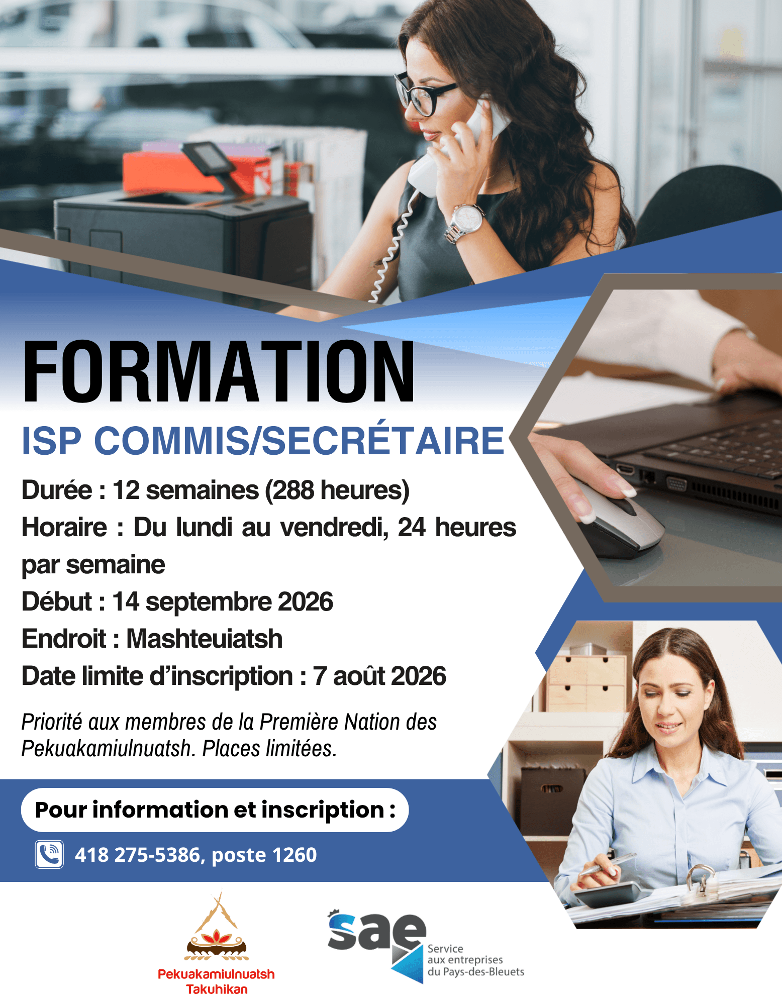 Formation ISP commis/secrétaire