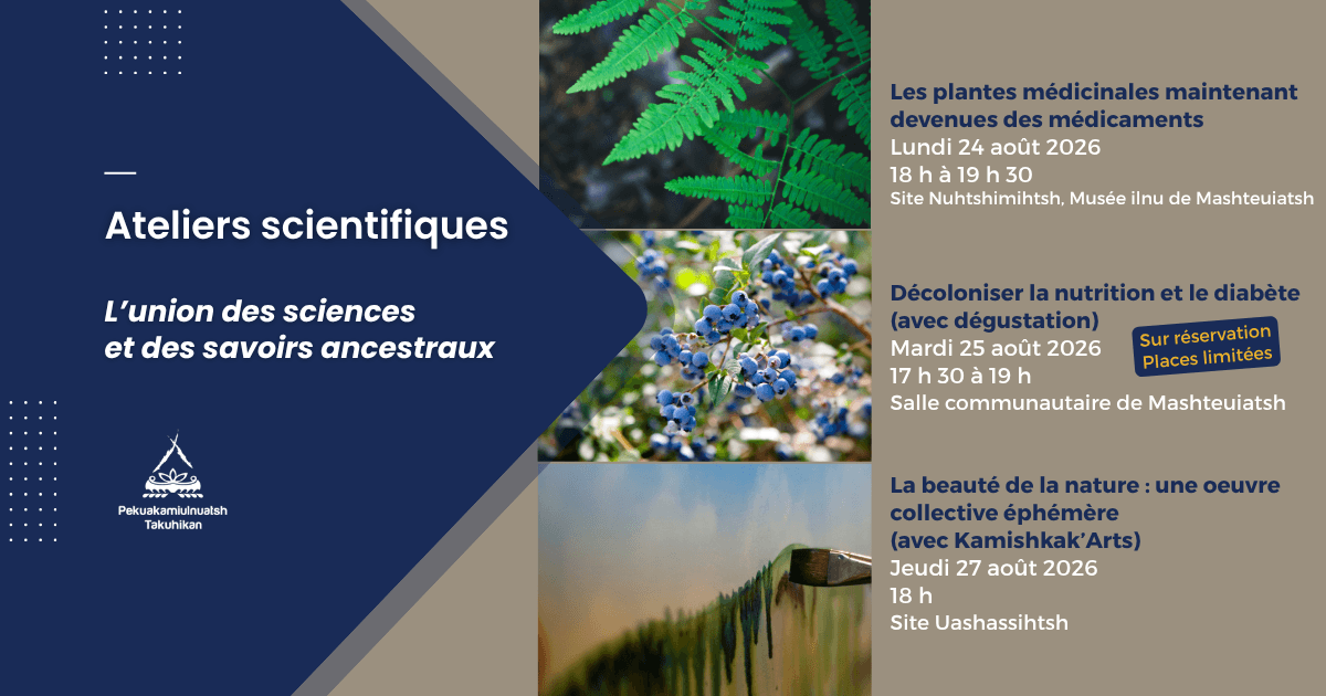 Série d’ateliers scientifiques