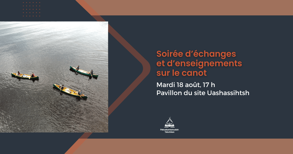 Soirée d’échanges et d’enseignements sur le canot