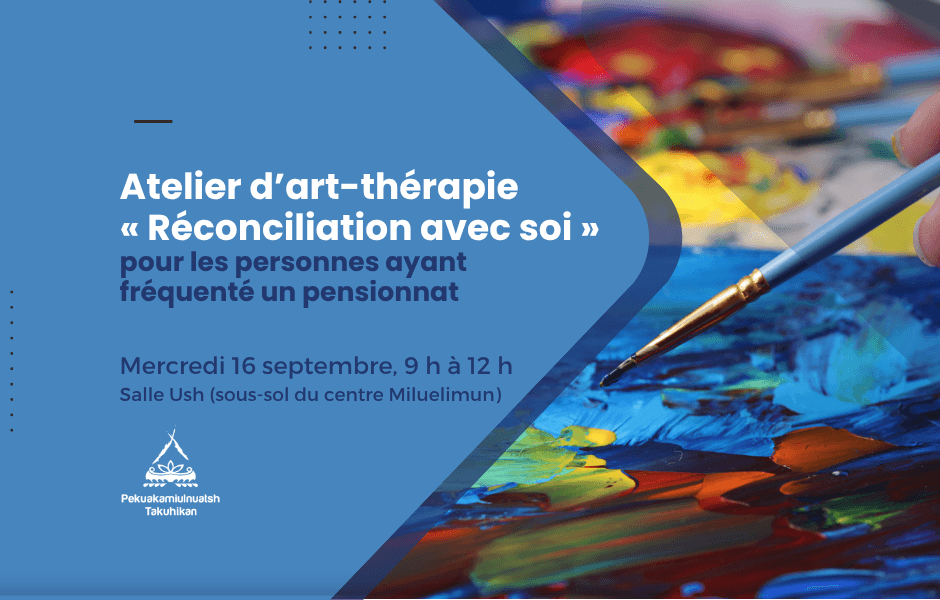 Atelier d’art-thérapie « Réconciliation avec soi »