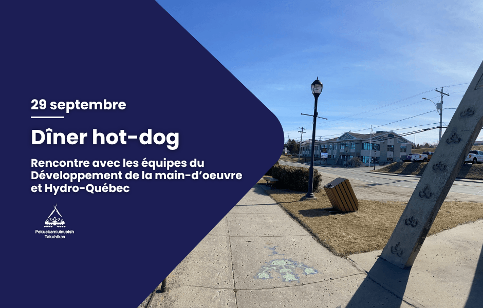 Dîner hot-dog | Rencontre avec le Développement de la main-d’oeuvre et Hydro-Québec