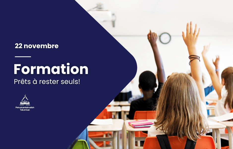 Formation | Prêts à rester seuls!