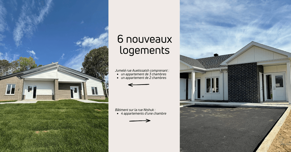 Six nouveaux logements communautaires