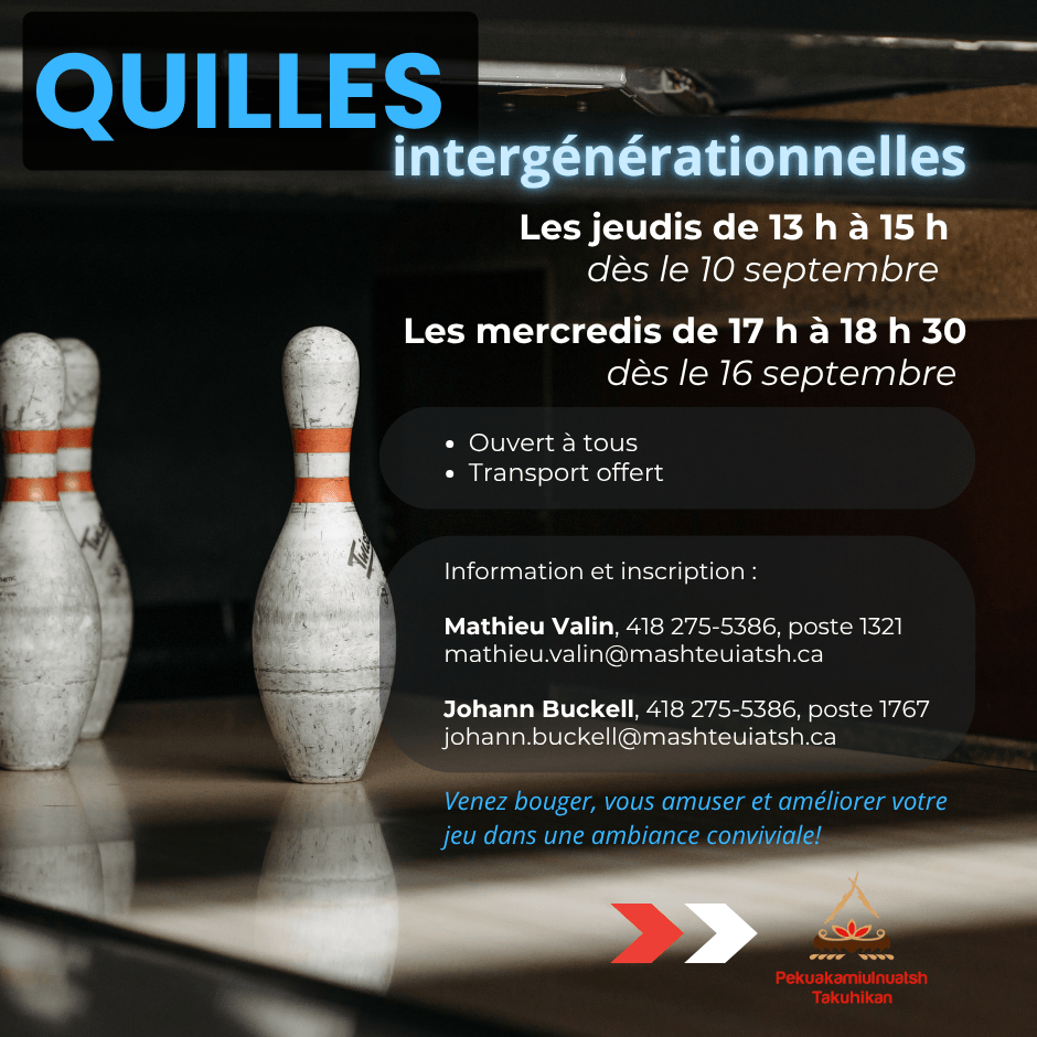 Quilles intergénérationnelles (après-midi)