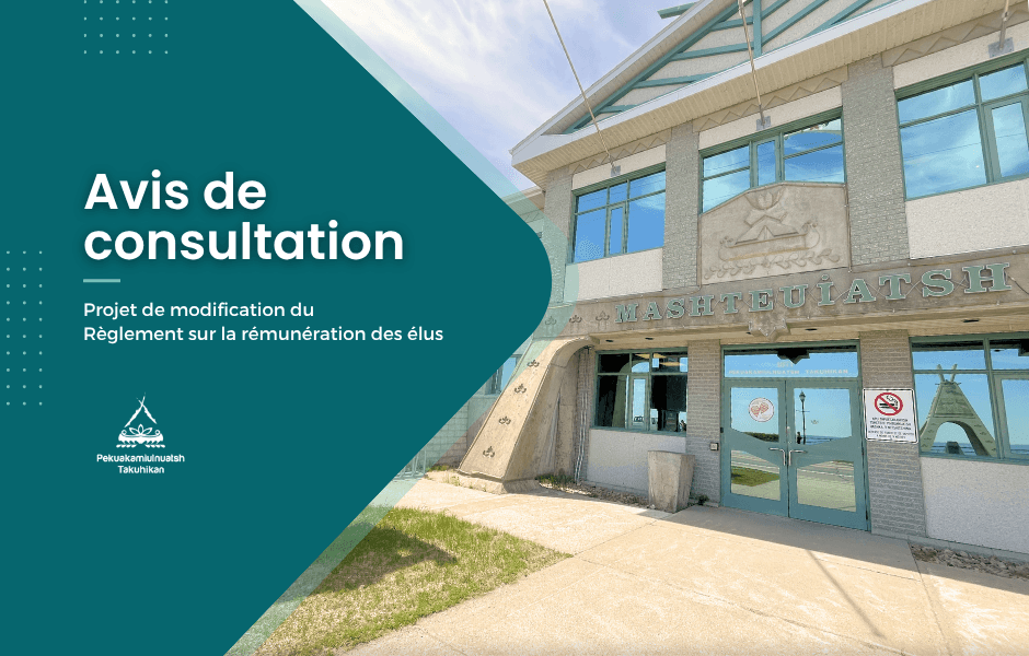 Avis de consultation – Projet de modification du Règlement sur la rémunération des élus