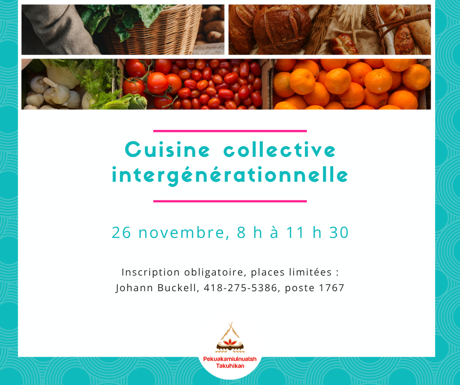 Cuisine collective intergénérationnelle