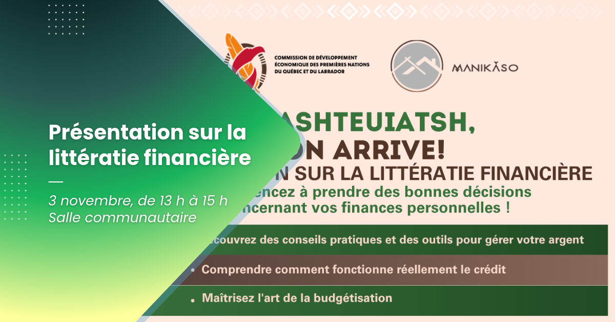 Présentation sur la littératie financière