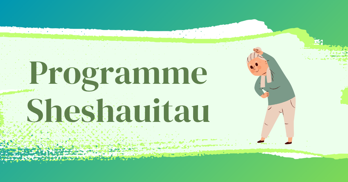 Programme Sheshauitau : cours d’exercices adaptés pour aînés